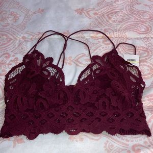 Free People lace bralette NWT